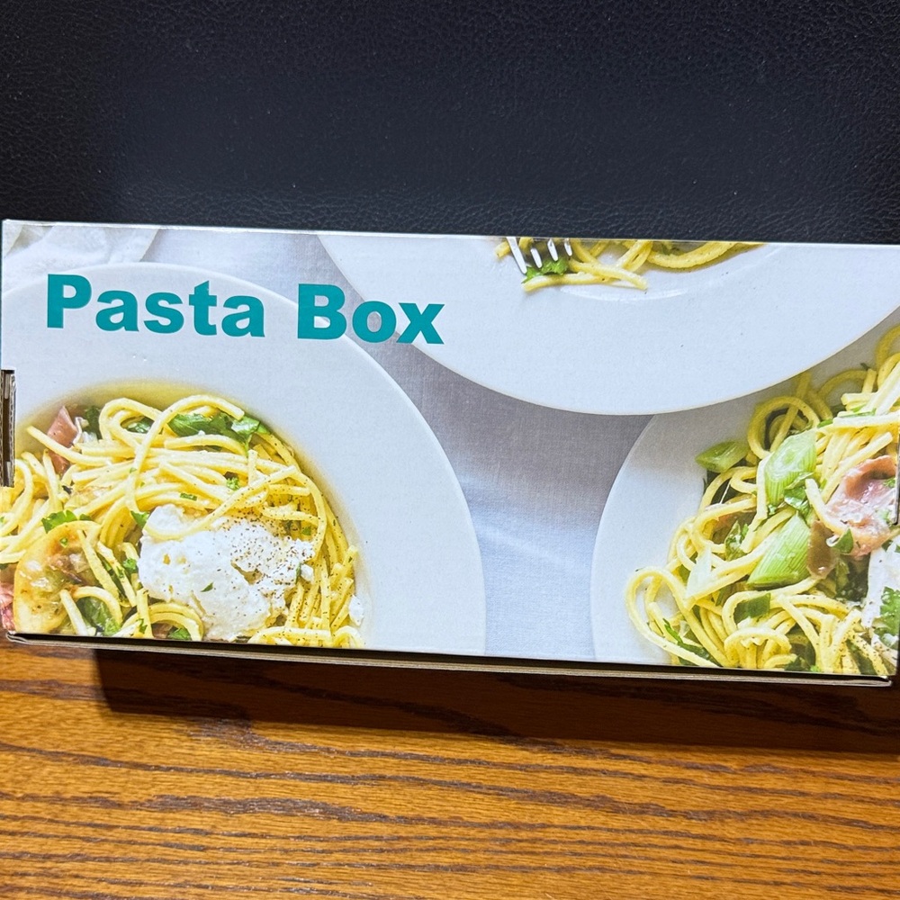 Microwaveable Pasta Box